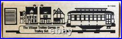 Lionel 6-11809 Village Trolley SET complete for D56 /any Christmas Holiday villg