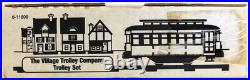 Lionel 6-11809 Village Trolley SET complete for D56 /any Christmas Holiday villg