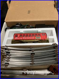 Lionel 6-11981 Christmas Holiday Motorized Trolley Set Train O-27 Track Gauge