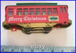 Lionel 6-11981 Holiday Trolley Christmas XMAS O/O27 Gauge Train Set EX/Box WORKS