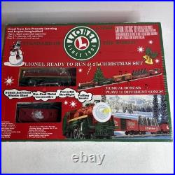 Lionel 6-21944 O27 Gauge Christmas Train Set With Musical Boxcar Please Read