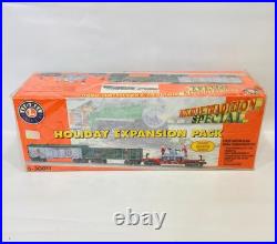 Lionel 6-30011 Holiday Expansion Pack with Santas Handcar, Reindeer Car, Track +