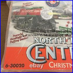Lionel 6-30020 North Pole Central Christmas O Gauge Steam Train Set New R28