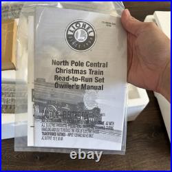 Lionel 6-30020 North Pole Central Christmas Train Set O Gauge Tested Smoke Music
