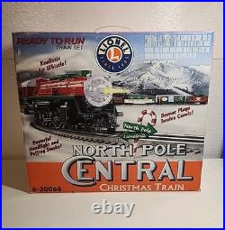 Lionel 6-30068 O Gauge North Pole Central Christmas Train Set Lightly Used Lionel 6-30068 O Gauge North Pole Central Christmas Train Set Lightly Used