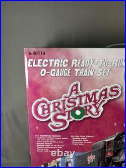 Lionel 6-30118 A Christmas Story O Gauge Steam Train Set 0-8-0 EUC Open Box