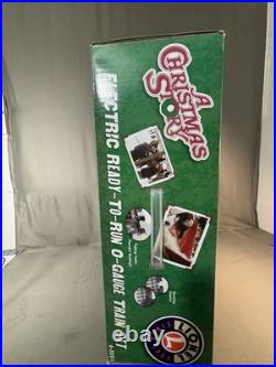 Lionel 6-30118 A Christmas Story O Gauge Steam Train Set 0-8-0 EUC Open Box