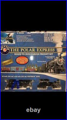 Lionel 6-30184 Polar Express & Trade O Gauge Steam Freight Train Set LN/Box