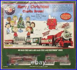 Lionel 6-30193 Peanuts Christmas Starter Electric Train Set O-Gauge Sealed NIB
