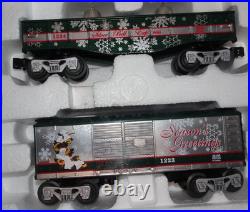 Lionel 6-30205 LionChief O Gauge Silver Bells Christmas Steam Train Set