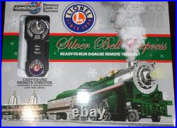 Lionel 6-30205 LionChief O Gauge Silver Bells Christmas Steam Train Set