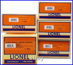 Lionel 6-31942 O Gauge Norman Rockwell Christmas Steam Train Set NEW