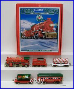 Lionel 6-51012 Tinplate Christmas O Gauge Steam Train Set LN/Box