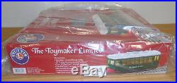 Lionel 6-83694 Christmas Toymaker Motorized Trolley Set Train O Gauge Fastrack