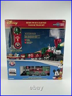 Lionel 6-83964 Disney Christmas Mickey's Lionchief Steam Train Set O Gauge