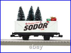 Lionel 6-85324 O Gauge Thomas and Friends Christmas Freight Lionchief Train Set Lionel 6-85324 O Gauge Thomas and Friends Christmas Freight Lionchief Train Set