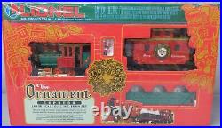 Lionel 8-81017 G Gauge Christmas The Ornament Express Steam Train Set MT/Box