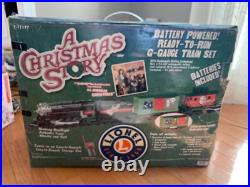 Lionel A Christmas Story G Gauge Train and Boxcar Set Tested READ