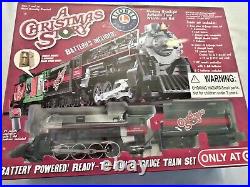 Lionel A Christmas Story Movie Battery Powered G Gauge Train Set NEW
