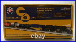 Lionel Chesapeake & Ohio Lionchief Steam Freight Train Set O Gauge 2123010 New