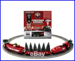 Lionel Christmas Express Electric O Gauge Model Train Set with Remote Bluetooth