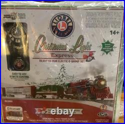 Lionel Christmas Light Express Lionchief Freight Train Set O Gauge 2123100 New