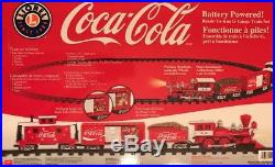 Lionel Coca Cola Train Set G Scale Christmas Whistle Bell Remote Coke 711488