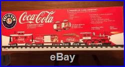 Lionel Coca Cola Train Set G Scale Christmas Whistle Bell Remote Coke 711488