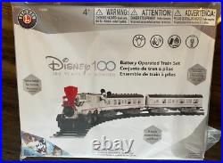 Lionel Disney 100 Years Of Wonder Battery Operated Train Set Red Theme Brand New