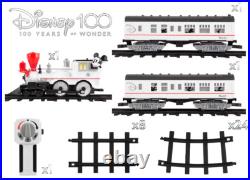 Lionel Disney 100 Years Of Wonder Battery Operated Train Set Red Theme Brand New