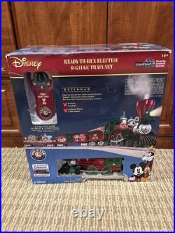 Lionel Disney Christmas Train Set Lionchief 4-4-0 Steam O-Scale 6-82716 MINT