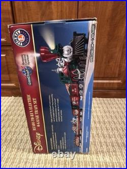 Lionel Disney Christmas Train Set Lionchief 4-4-0 Steam O-Scale 6-82716 MINT