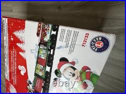 Lionel Disney Mickey Mouse Express Bluetooth Christmas Train Set 37 Pieces