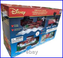 Lionel Disney Mickey Mouse Train Set Ready To Play Christmas Tree 37 Piece