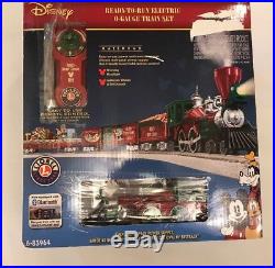 Lionel Disney Mickey's Holiday to Remember Christmas Lionchief Train Set 6-83964