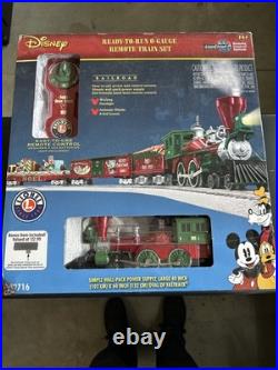 Lionel Disney Mickey's Holiday to Remember Christmas Ready To Run Train Set