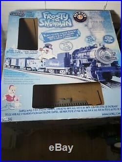 Lionel Frosty The Snowman O Gauge Train Set Christmas 6-81284 extra track incomp