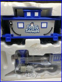 Lionel Frosty the Snowman Gauge Batt Pwr Christmas Tree Skirt Train Set 7-11498