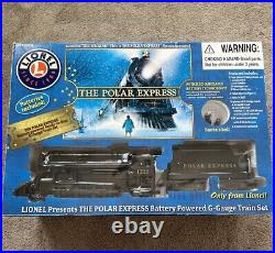 Lionel G Gauge Polar Express Train Set Battery Powered Ready to Run 7-11022