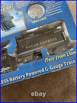 Lionel G Gauge Polar Express Train Set Battery Powered Ready to Run 7-11022