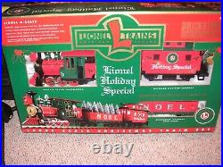 Lionel Holiday Special G-Scale Christmas Set 8-81019 New in Box Indoor/Outdoor