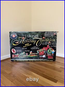 Lionel Holiday Tradition Express Train Set G Gauge Christmas 7-11000
