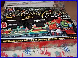 Lionel Holiday Tradition Express Train Set G Gauge Christmas 7-11000 Lionel Holiday Tradition Express Train Set G Gauge Christmas 7-11000