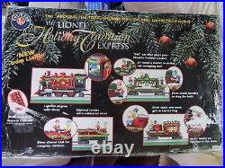 Lionel Holiday Tradition Express Train Set G Gauge Christmas 7-11000