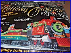 Lionel Holiday Tradition Express Train Set G Gauge Christmas 7-11000 Lionel Holiday Tradition Express Train Set G Gauge Christmas 7-11000