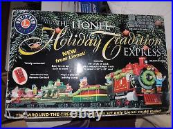 Lionel Holiday Tradition Express Train Set G Gauge Christmas 7-11000