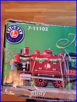 Lionel Holiday Tradition Express Train Set G Gauge Christmas 7-11000 Read Lionel Holiday Tradition Express Train Set G Gauge Christmas 7-11000 Read