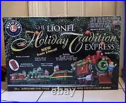 Lionel Holiday Tradition Hoilday Express train set g gauge