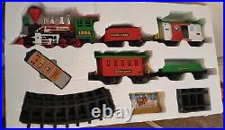 Lionel Lines 36 Piece G-Gauge Christmas Train Set With Remote in box