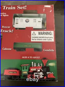 Lionel Lines 36 Piece G-Gauge Christmas Train Set With Remote in box Tested
